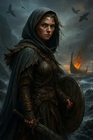 The Shieldmaiden — Viking historical fiction series by Åsli & Bakkejord